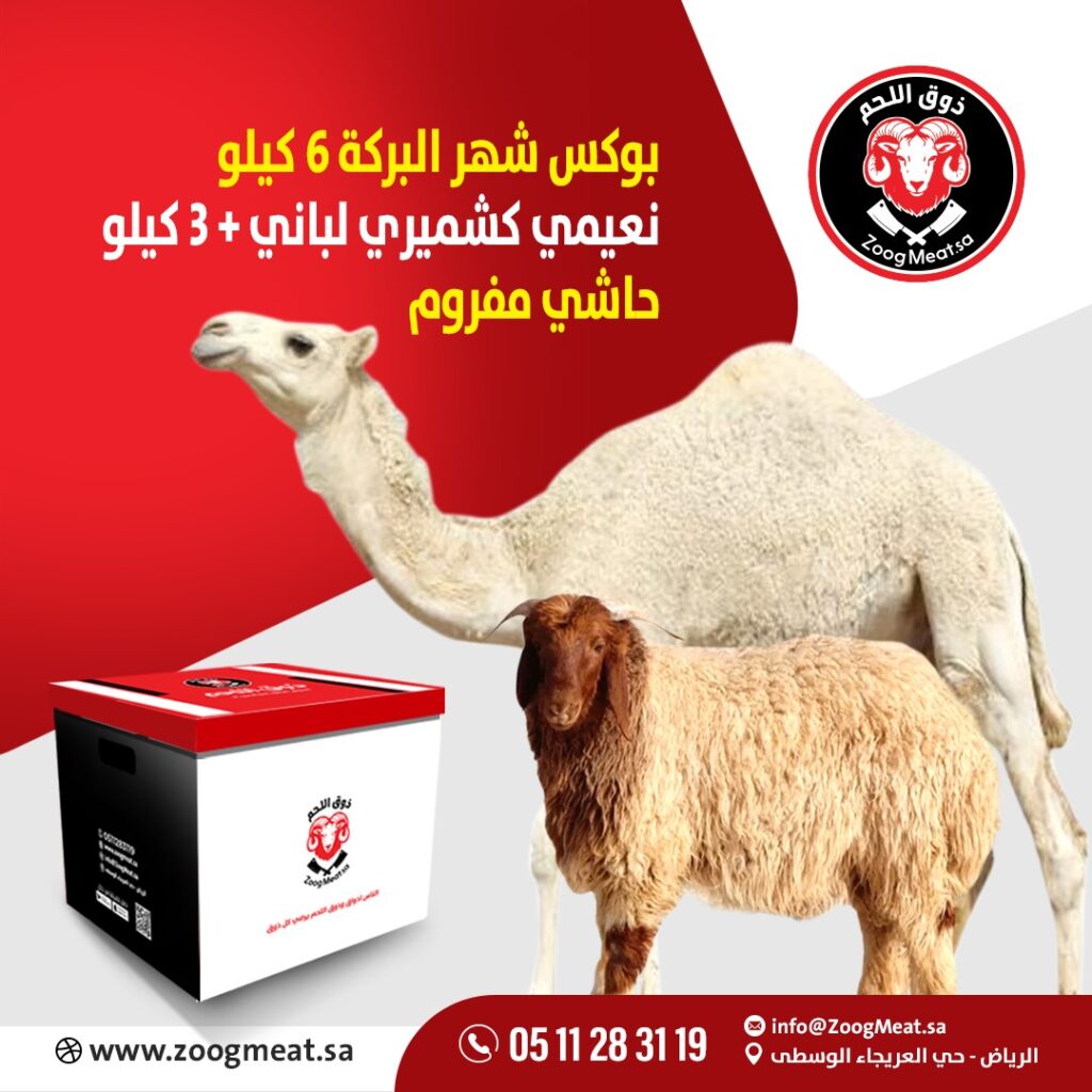 بوكس البركة 6 ك نعيمي كشميري لباني + 3 ك حاشي مفروم – ذوق اللحم