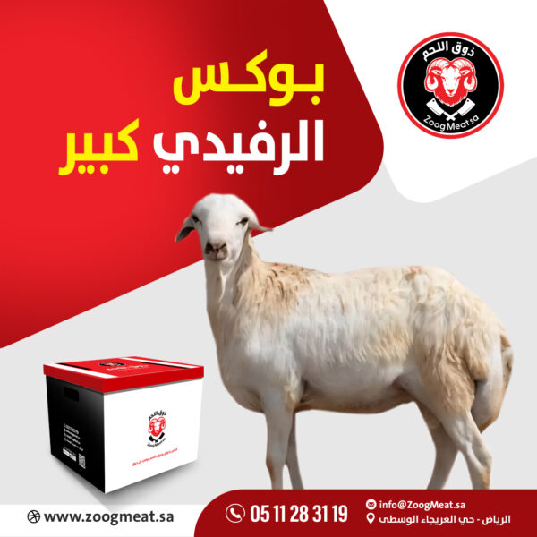 بوكس الرفيدي كبير   12 كيلو